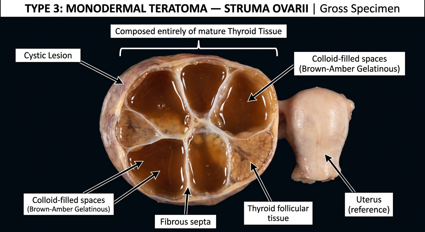 Struma Ovarii Labeled