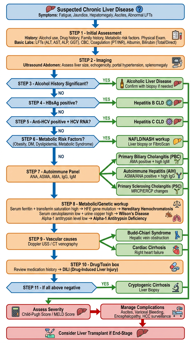 CLD Diagnostic Flowchart