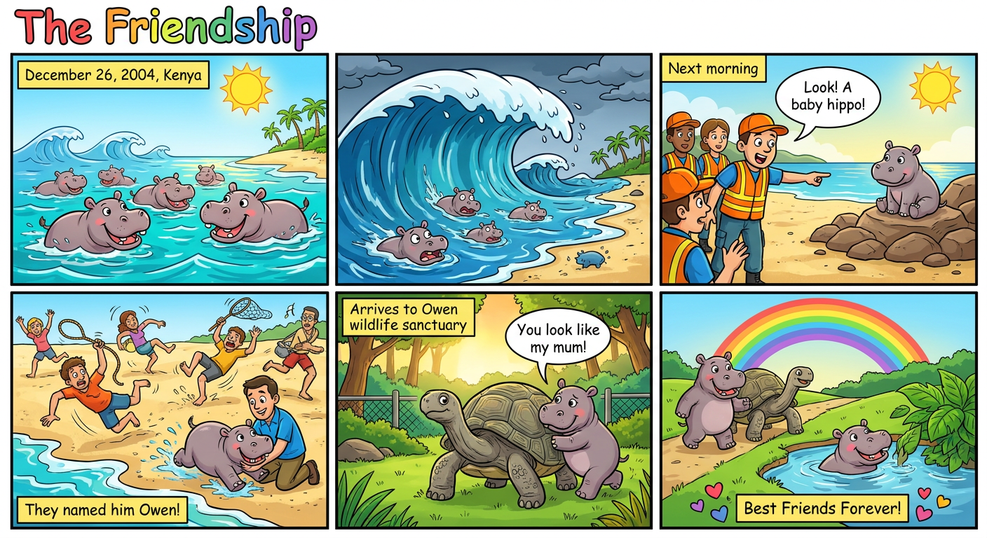 The Friendship - Comic Strip