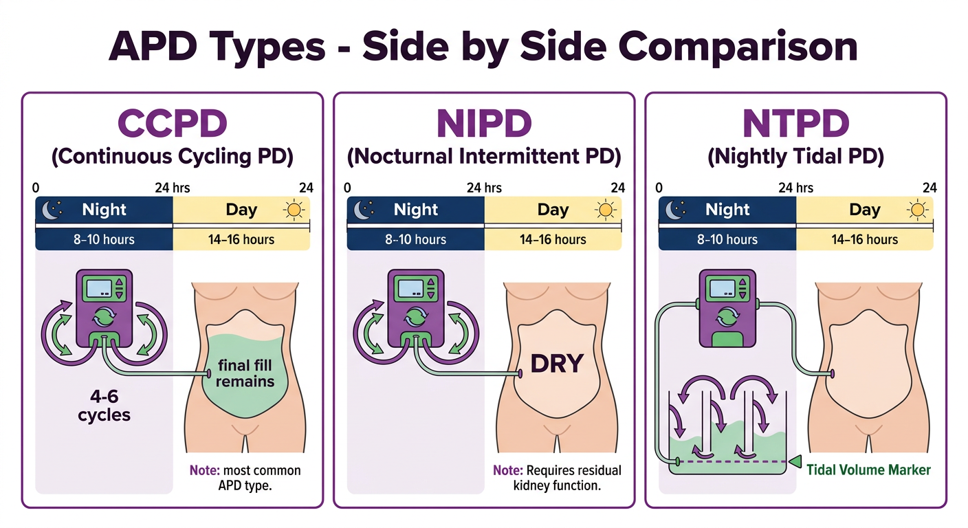 APD Types Comparison